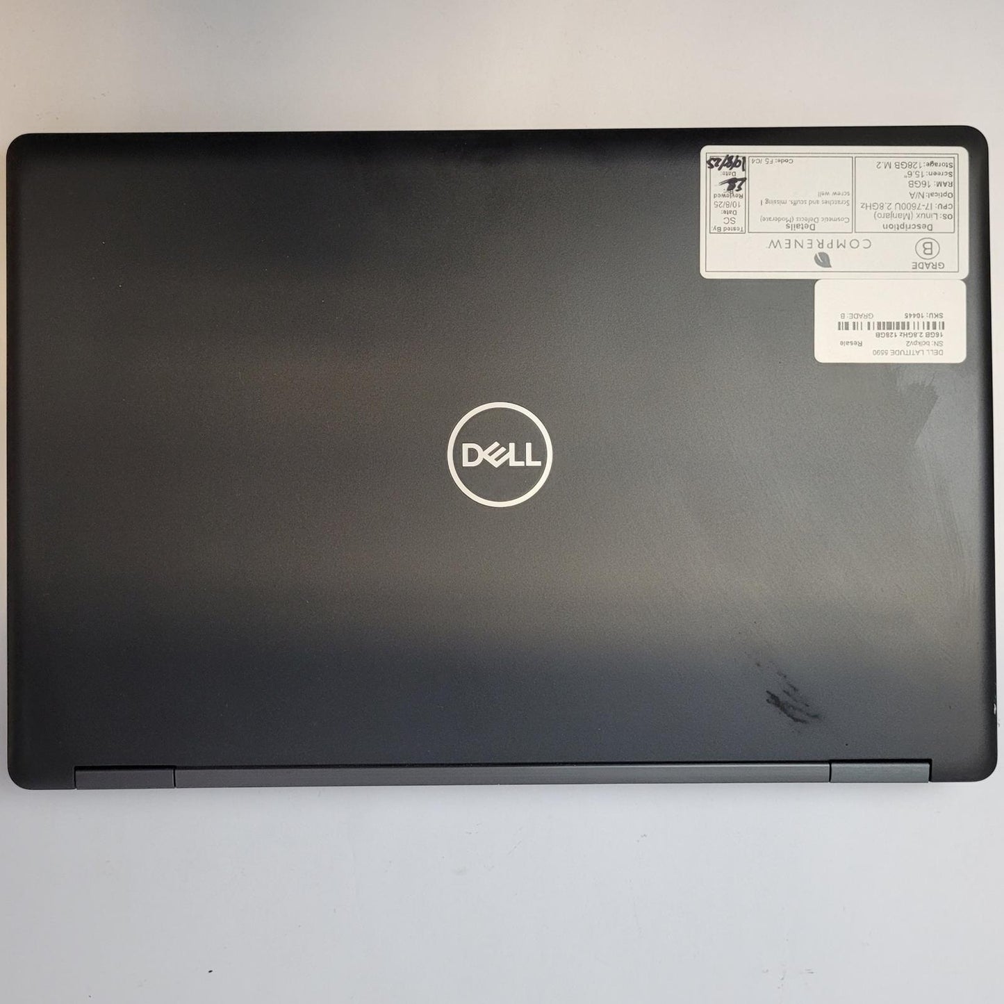 DELL LATITUDE 5590 Linux Manjaro I7-7600U 16GB RAM 128GB M.2 | Grade B