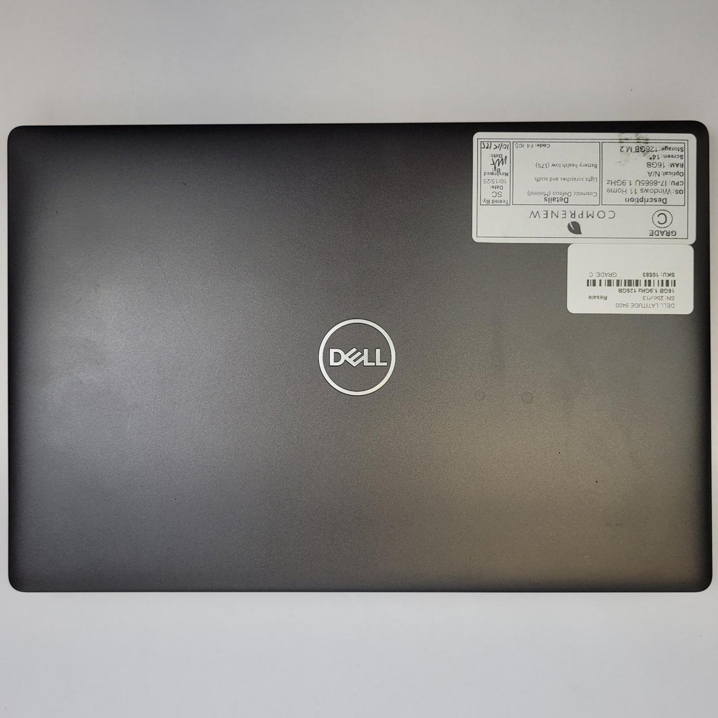 DELL LATITUDE 5400 Windows 11 Home I7-8665U 16GB RAM 128GB M.2 | Grade C