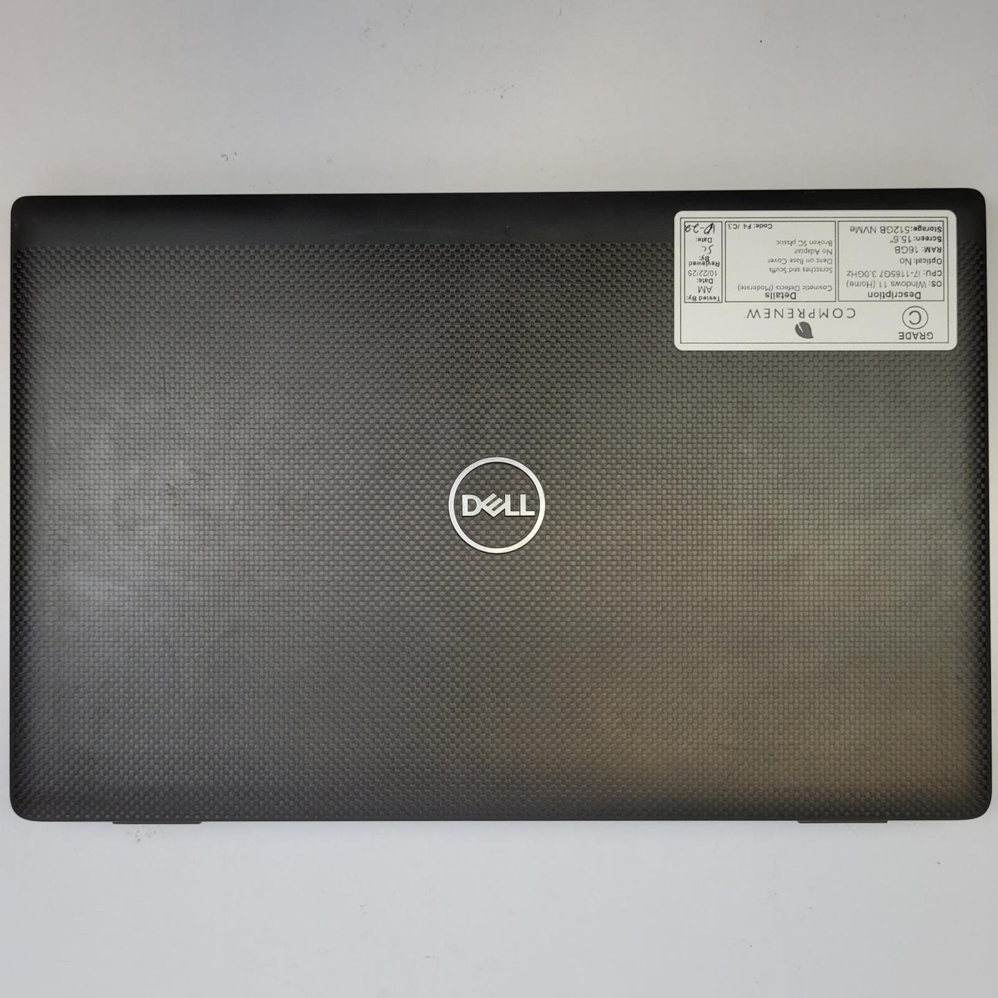 DELL LATITUDE 7520 Windows 11 Home i7-1185G7 16GB RAM 512GB NVME | Grade C