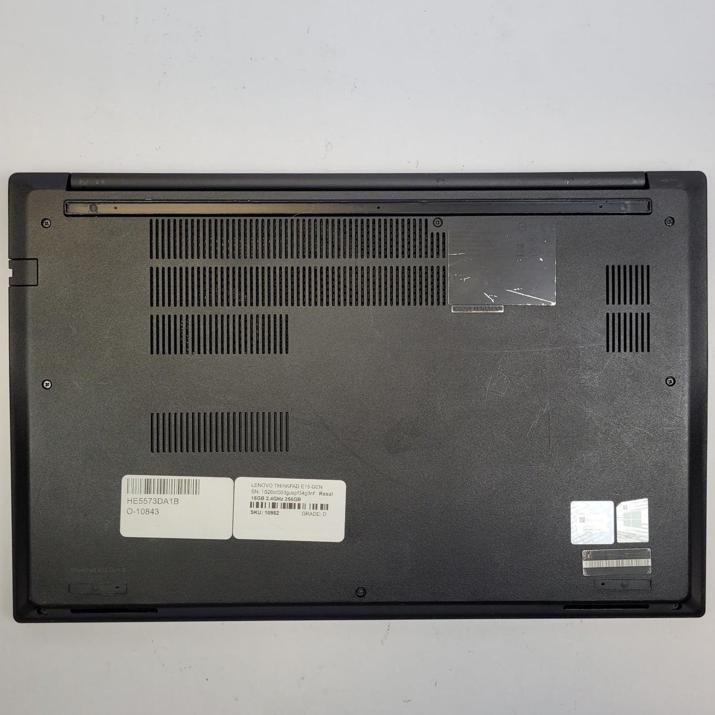 LENOVO THINKPAD E15 GEN 2 Win 11 I5-1135G7 16GB RAM 256GB NVME | Grade D