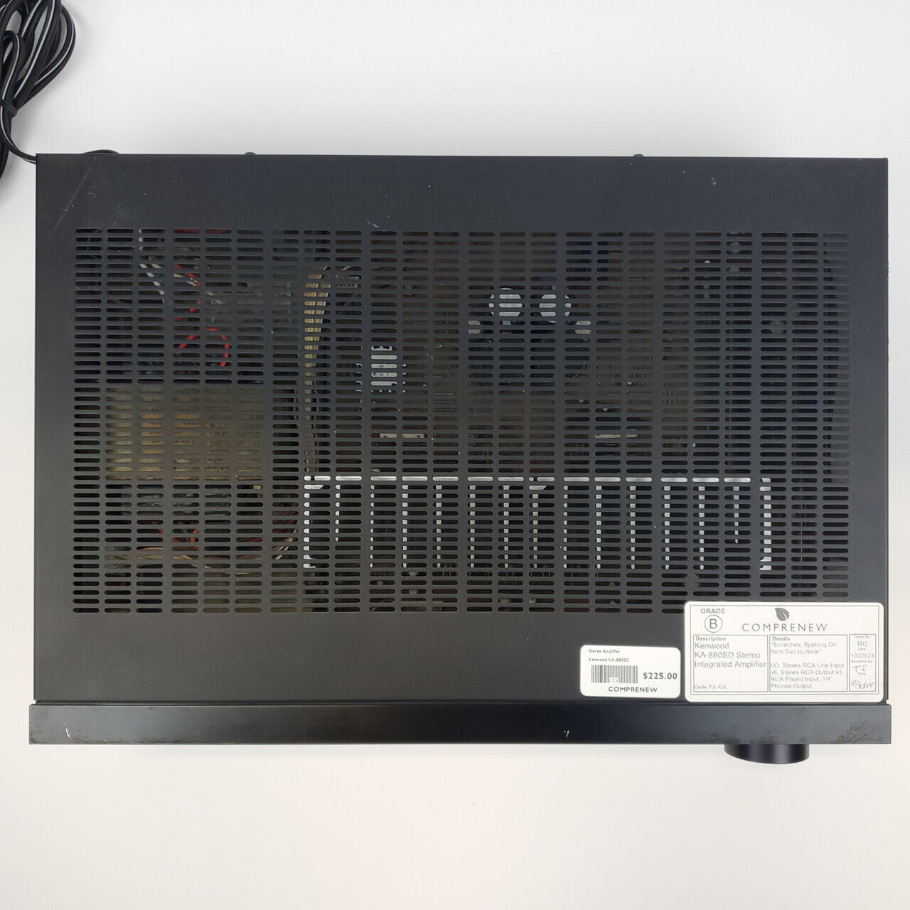 Kenwood KA-880SD Stereo Integrated Amplifier | Grade B - ShopComprenew