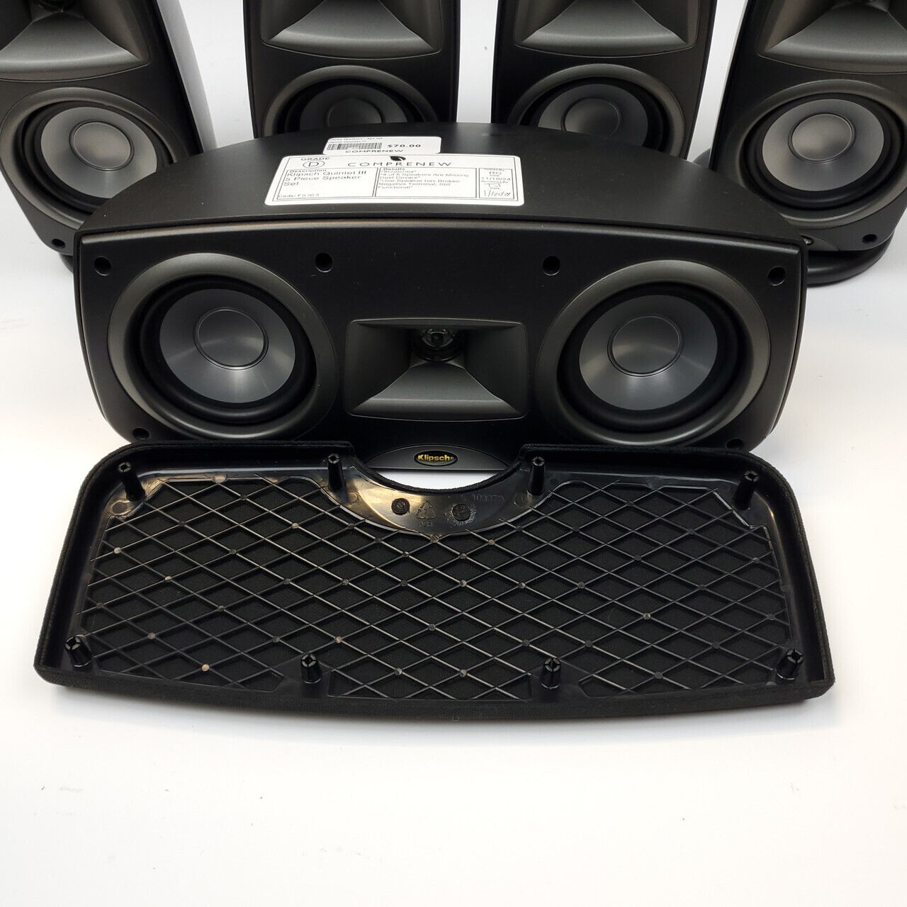 Klipsch Quintet III 5-Piece Speaker Set | Grade D