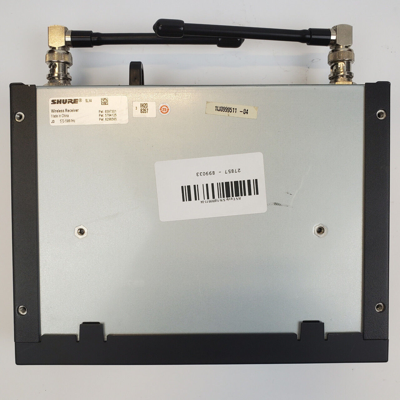 Shure SLX4 J3 572-596 MHz Microphone Receiver | Grade B - ShopComprenew