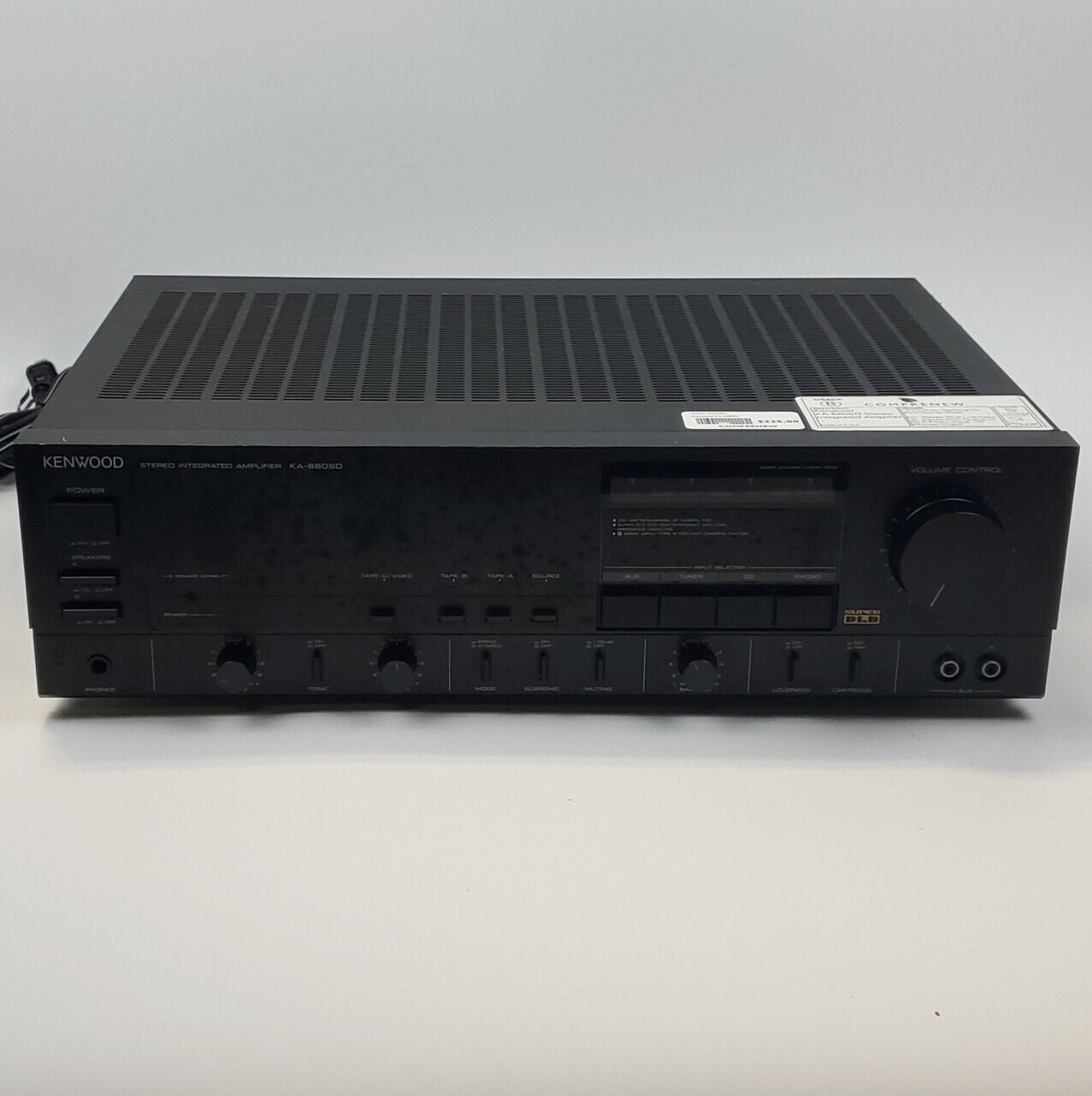 Kenwood KA-880SD Stereo Integrated Amplifier | Grade B - ShopComprenew