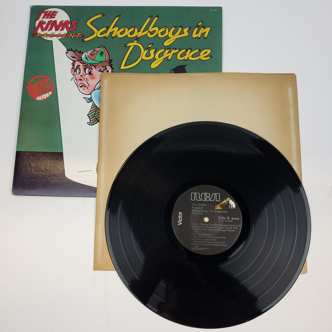 Lot of 5 - Assorted Rock Vinyl Record Album Set | Grade B | 13085 - ShopComprenew