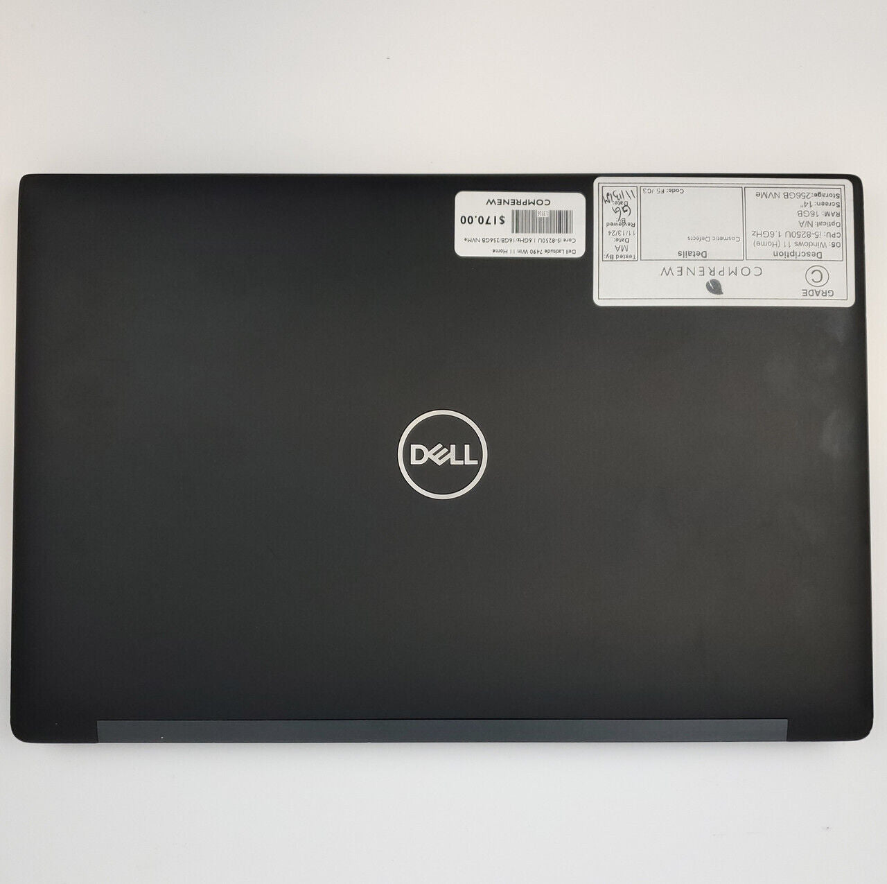 Dell Latitude 7490 Win 11 Home i5-8250U 16GB RAM 256GB NVMe | Grade C