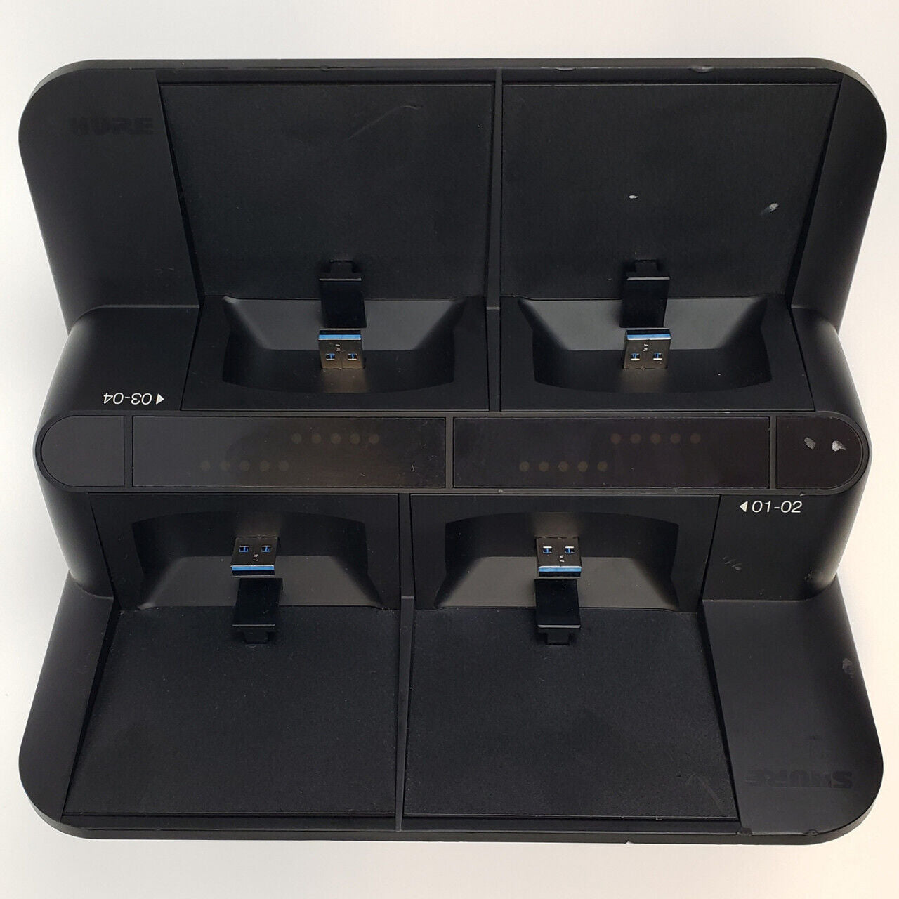 Shure SBC450 4-Bay Networked Charging Station | Grade B - ShopComprenew