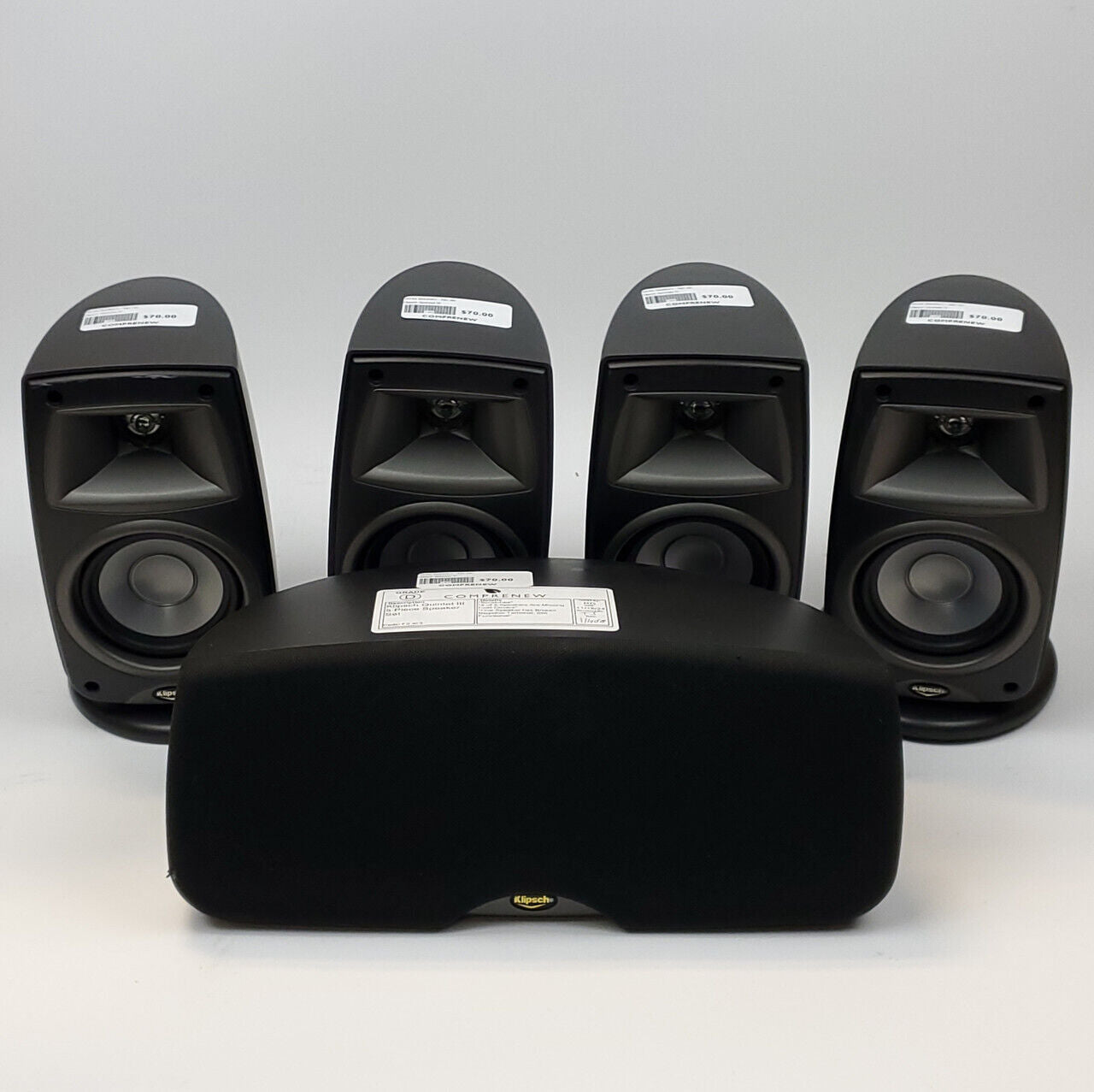 Klipsch Quintet III 5-Piece Speaker Set | Grade D