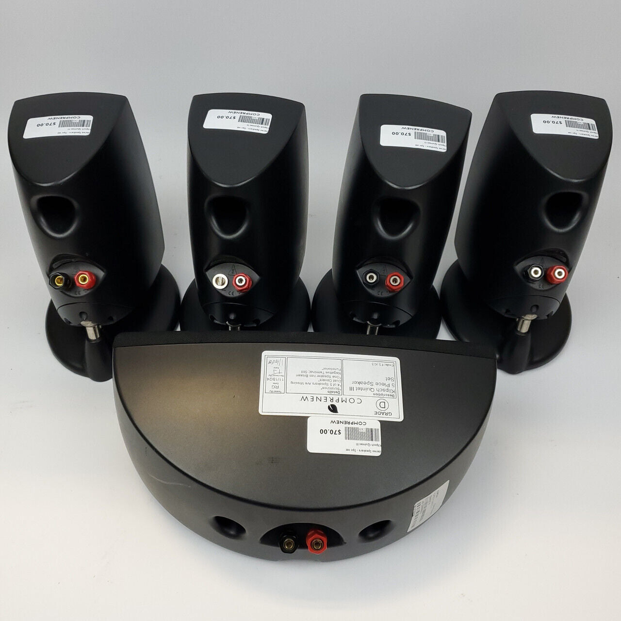 Klipsch Quintet III 5-Piece Speaker Set | Grade D