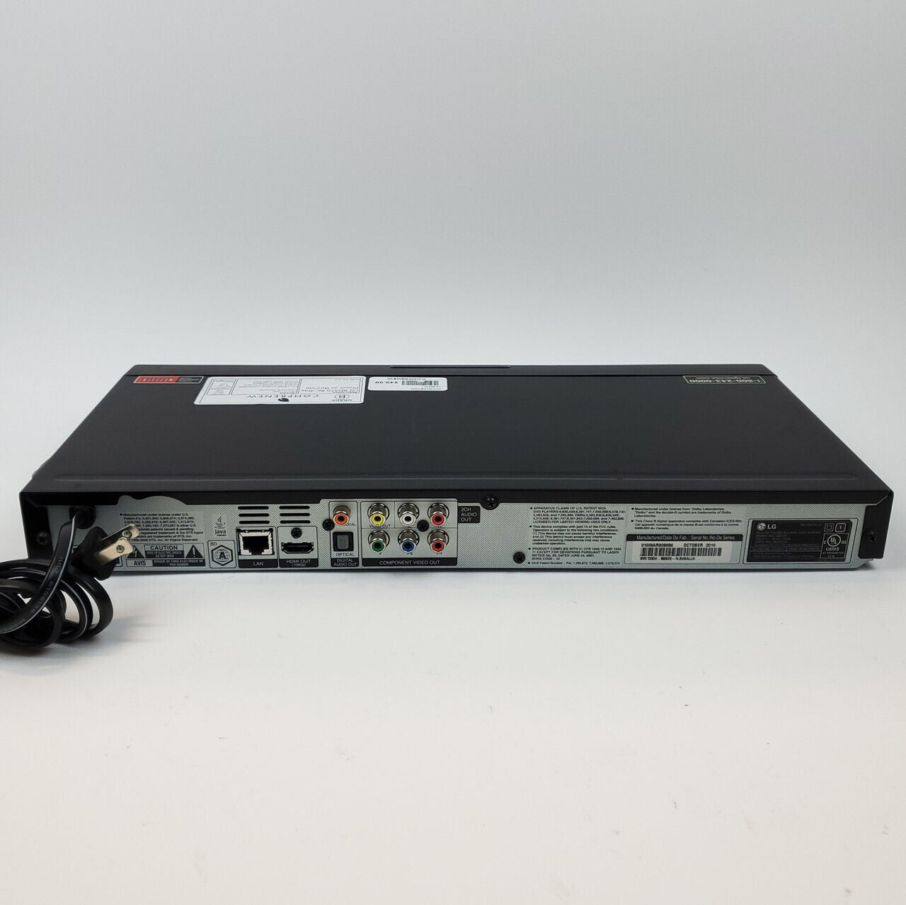 LG BD570 Blu-Ray Player Bundle | Grade B - ShopComprenew