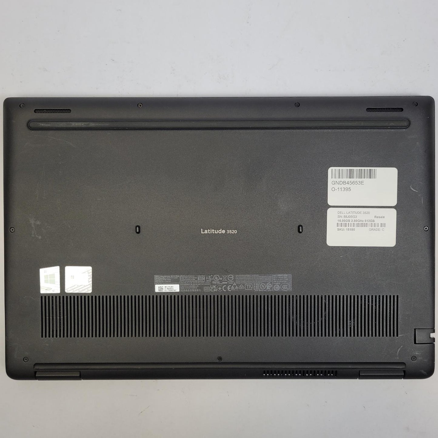 DELL LATITUDE 3520 Windows 11 Home Core i7 1165G7 32GB RAM 512GB NVME | Grade C