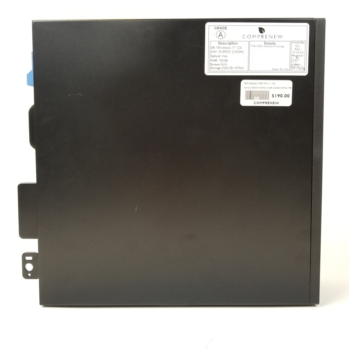 Dell Optiplex 7060 Win 11 Citi i5-8500 16GB RAM 256GB NVMe | Grade A