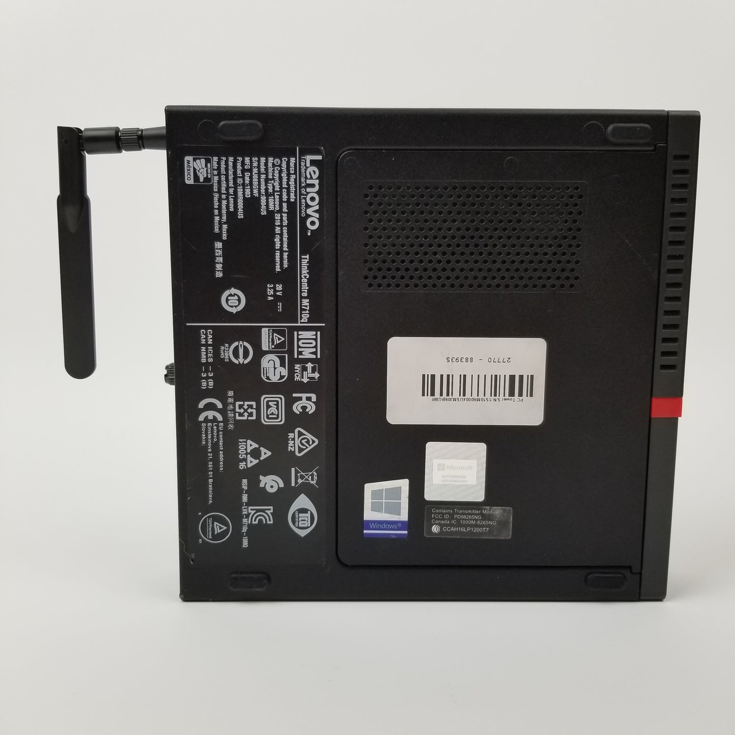 Lenovo Thinkcentre M710q Win 10 Home i5-7500T 16GB RAM 128GB NVMe | Grade B