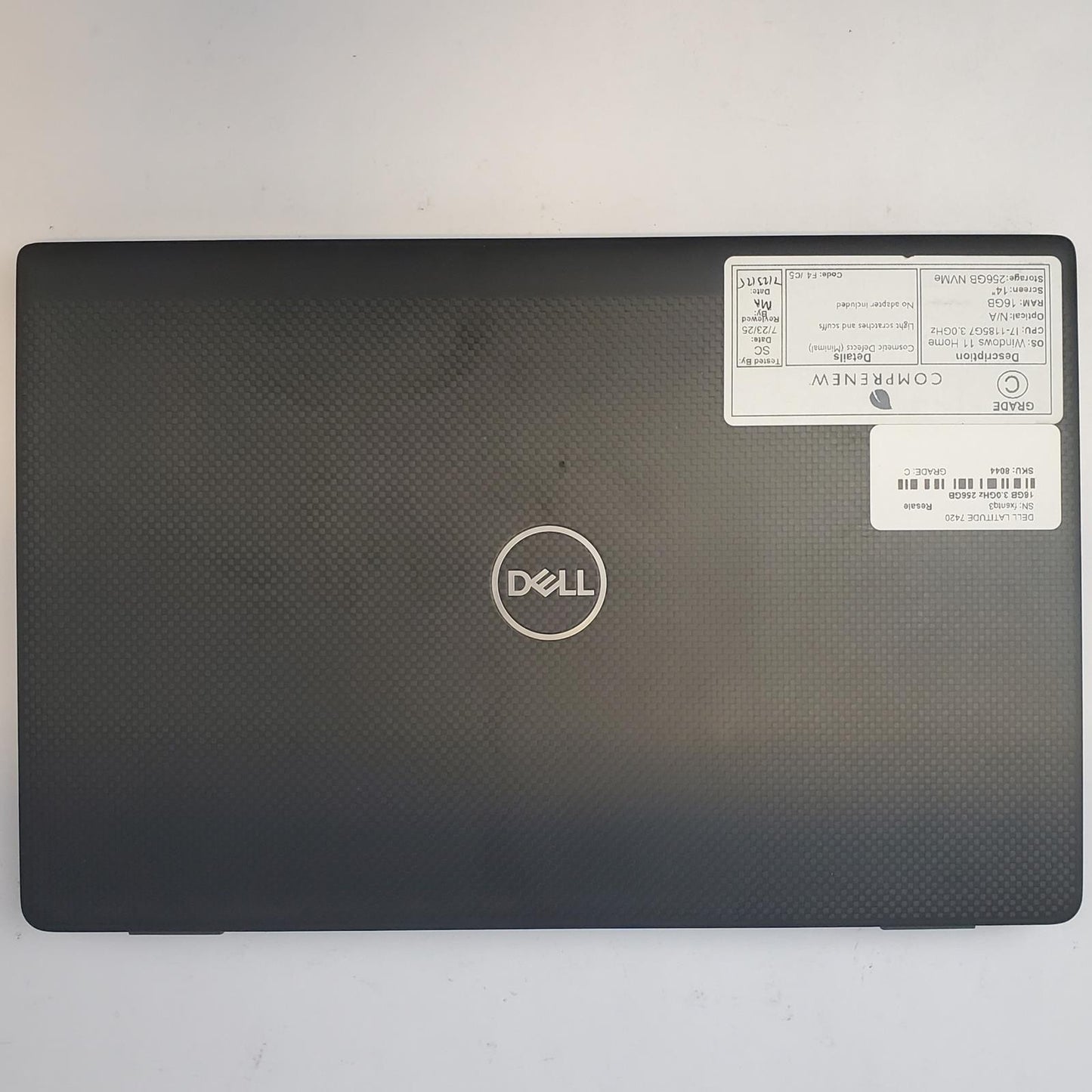 DELL LATITUDE 7420 Win 11 Home i7-1185G7 16GB RAM 256GB NVME | Grade C | 8040