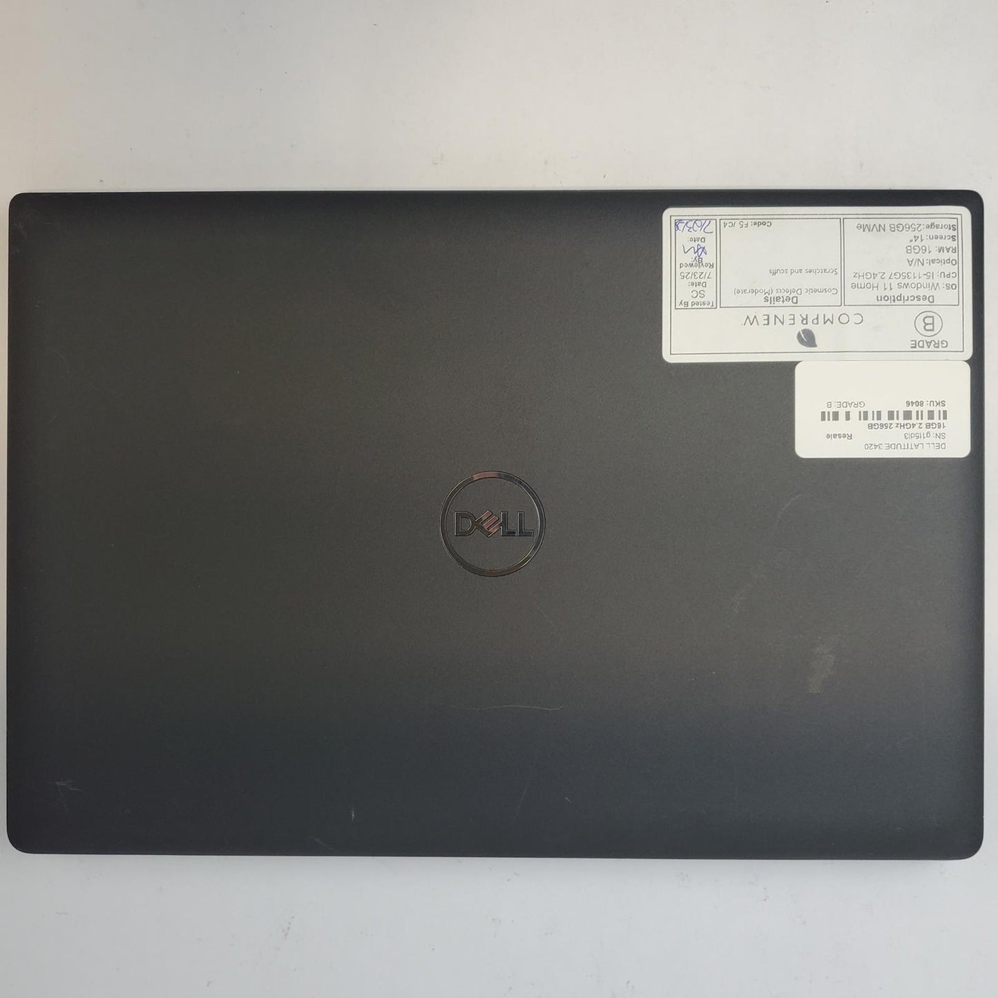 DELL LATITUDE 3420 Win 11 Home I5-1135G7 16GB RAM 256GB NVME | Grade B | 8046