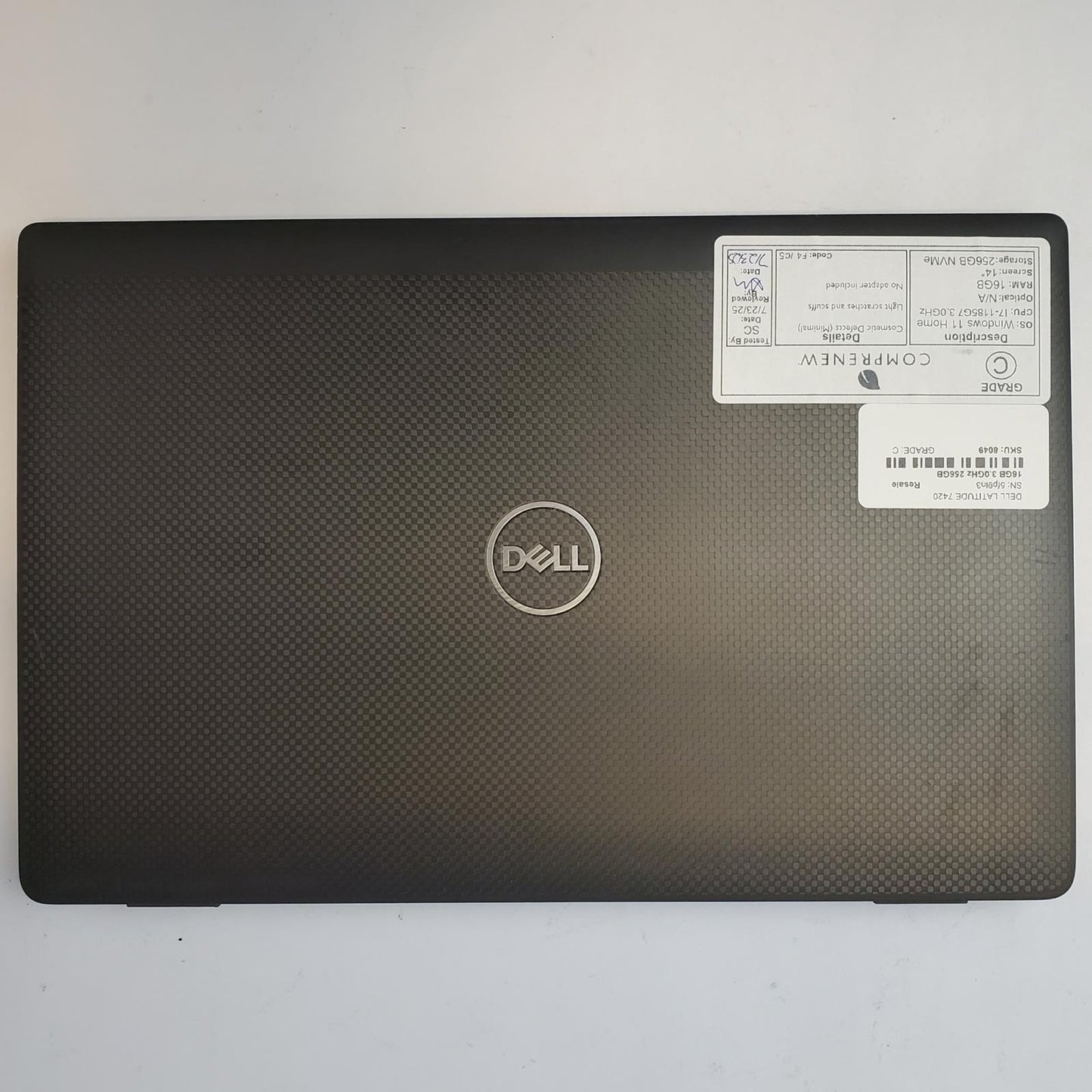 DELL LATITUDE 7420 Win 11 Home i7-1185G7 16GB RAM 256GB NVME | Grade C | 8049