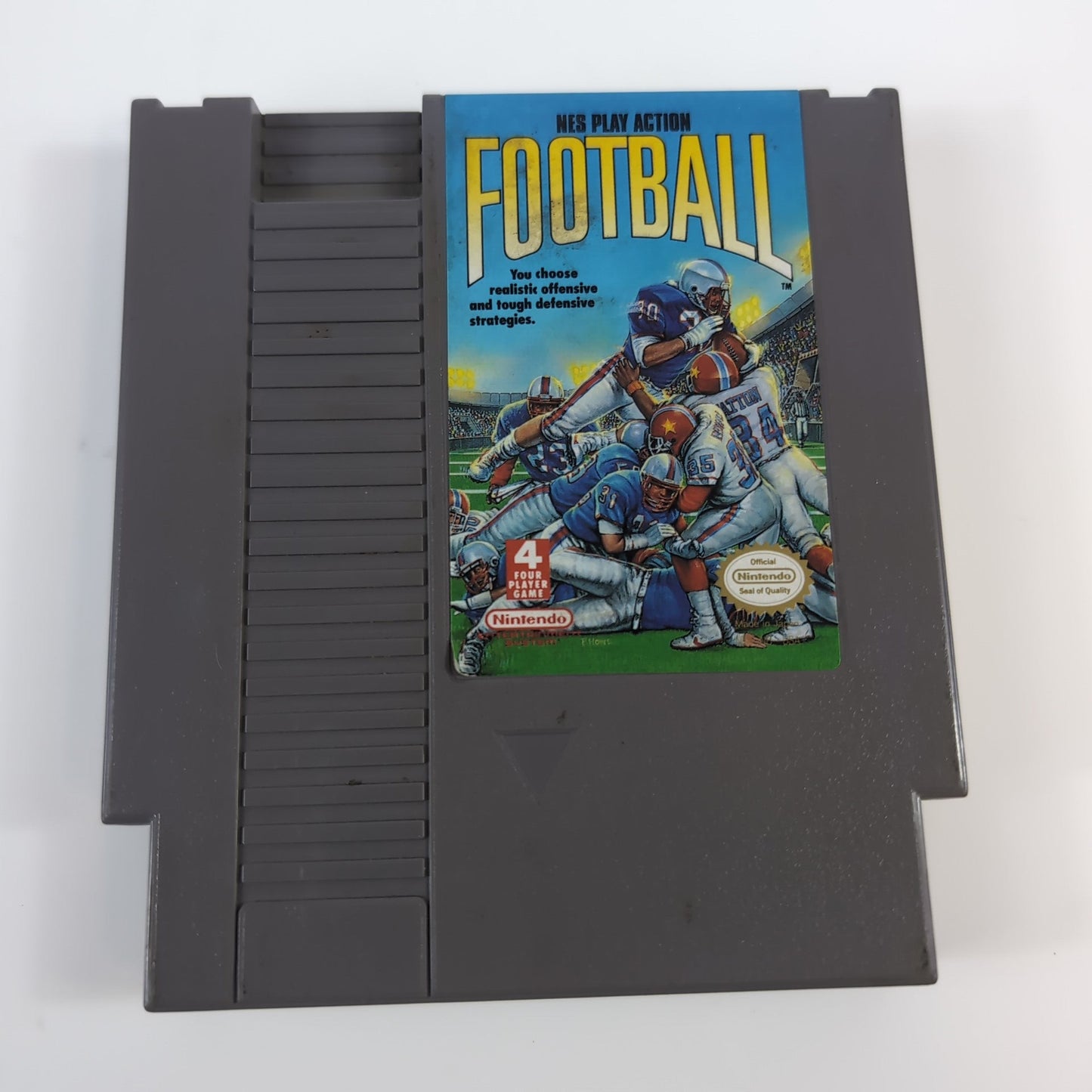 Nintendo NES Game - Play Action Football | Grade B