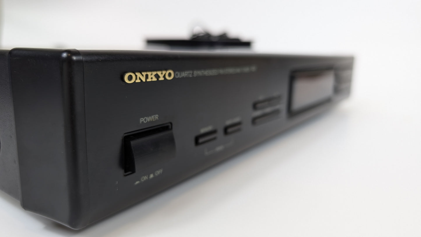 Onkyo T-4010 Quartz Synthesized AM/FM Stereo Tuner | Grade B