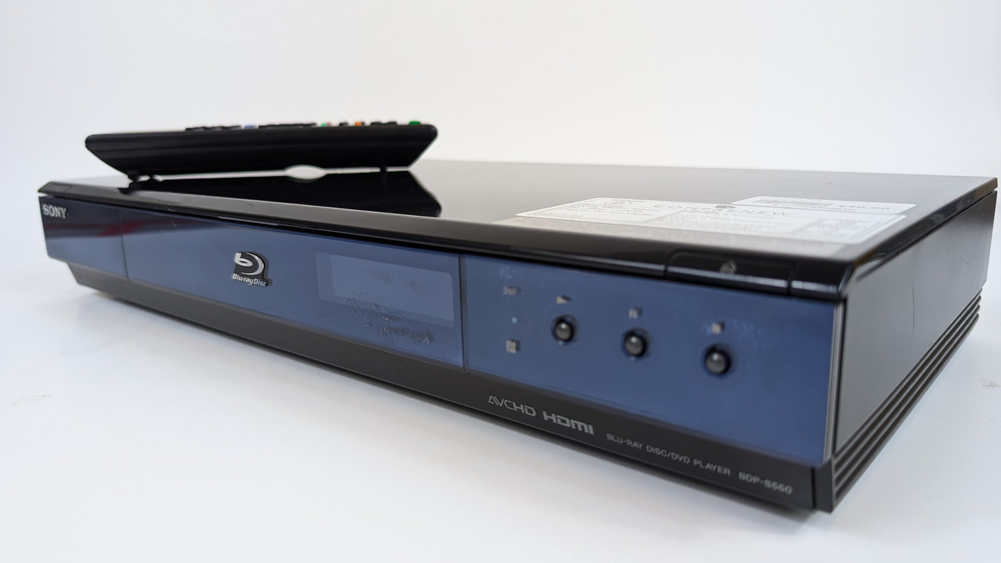 Sony BDP-S550 Blu-Ray/DVD Player with Remote | Grade B