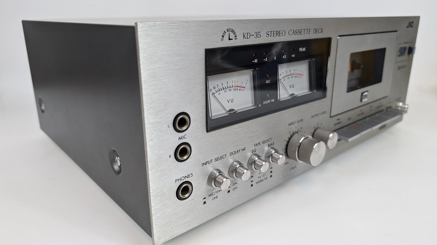 JVC KD-35 Stereo Cassette Tape Deck | Grade D