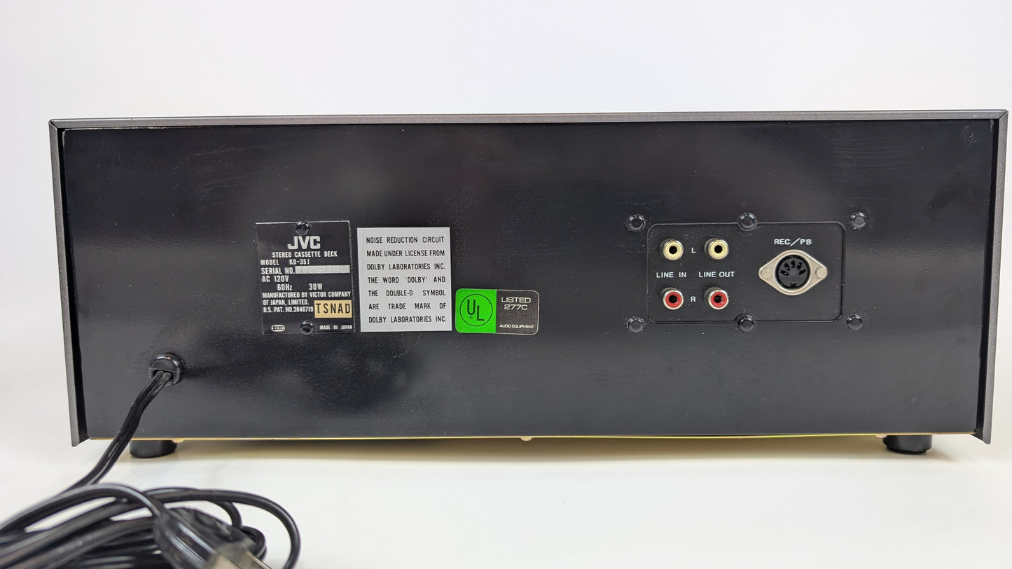 JVC KD-35 Stereo Cassette Tape Deck | Grade D
