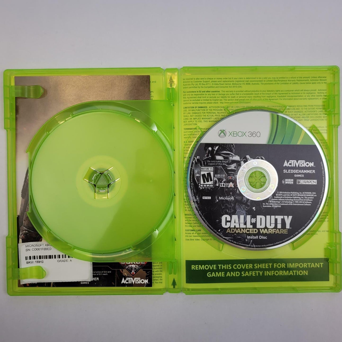 Activision Call of Duty Advanced Warfare Xbox 360 Game | Grade B
