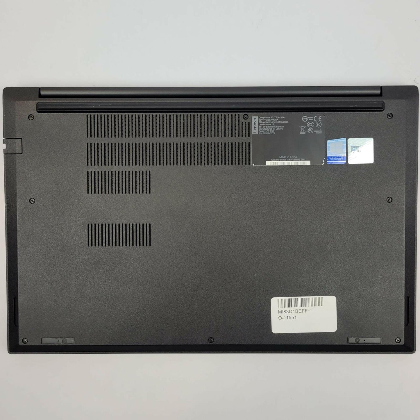 LENOVO ThinkPad E15 Win 11 i5-10210U 8GB RAM 256GB NVME | Grade C | 17912