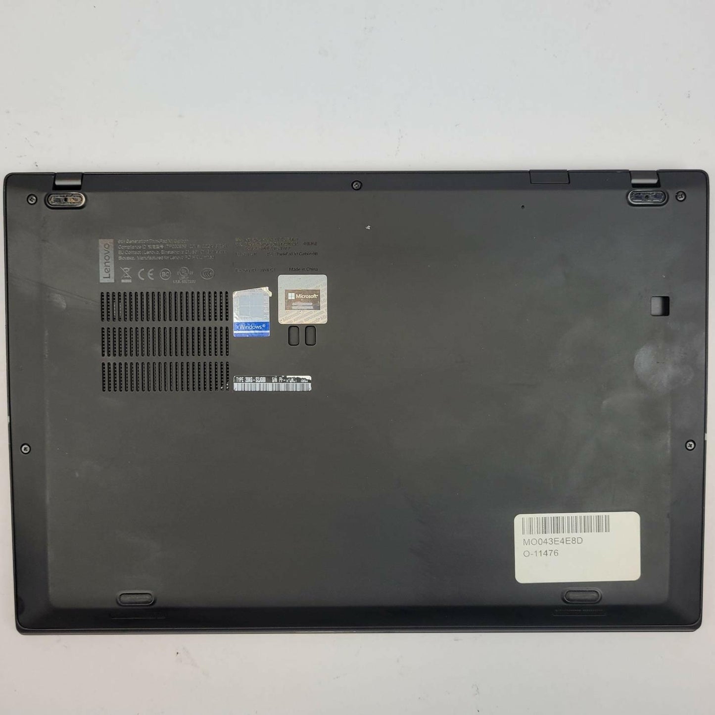 LENOVO THINKPAD X1 CARBON 6TH Win 11 i7-8650U 16GB RAM 512GB NVME | Grade C