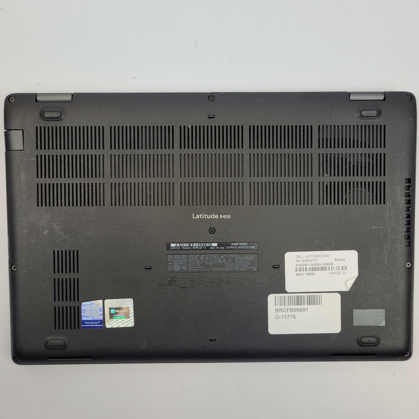 DELL LATITUDE 5400 Windows 11 Home Core i5 8365U 8GB RAM 256GB SSD | Grade D