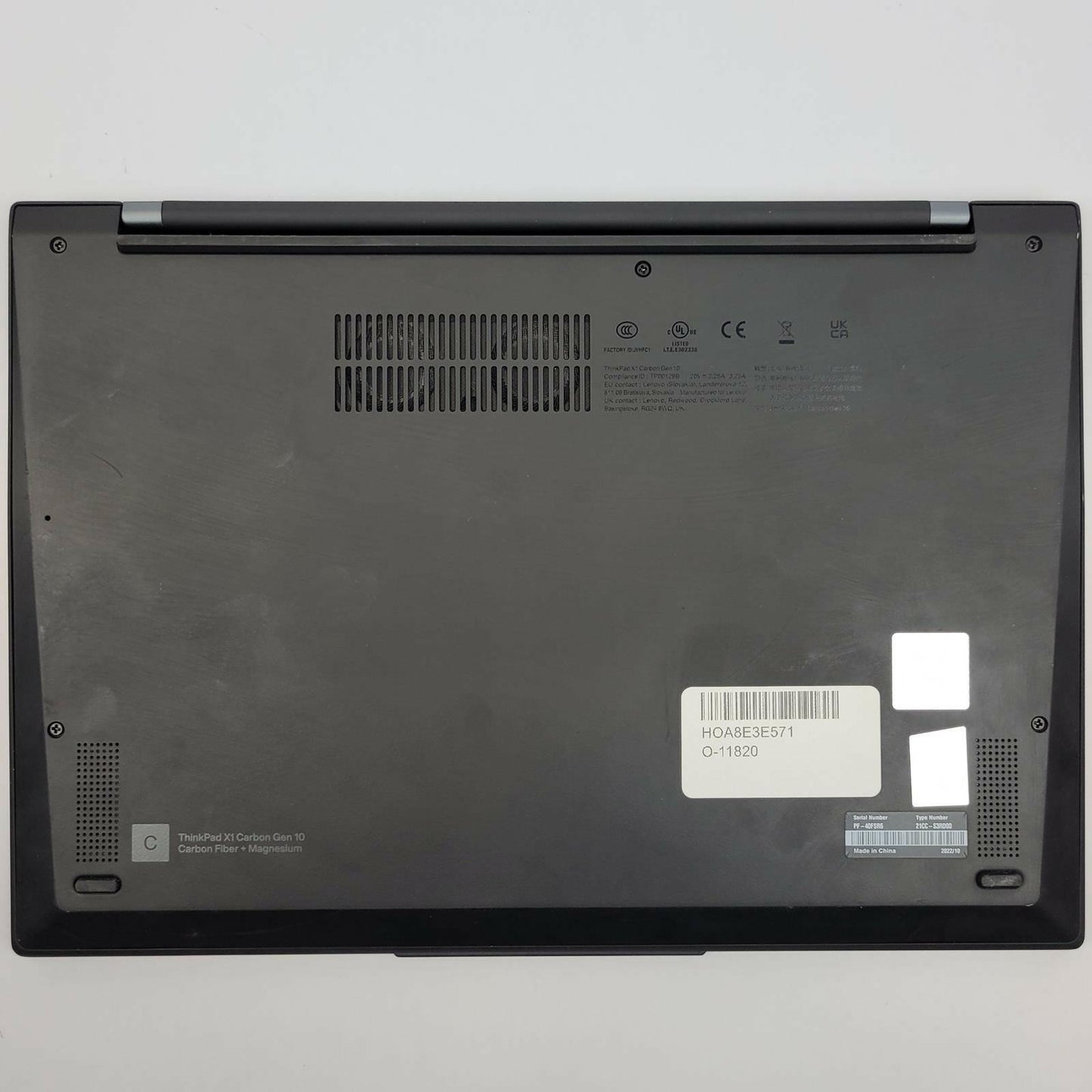 LENOVO ThinkPad X1 Carbon G10 Win 11 i5-1250P 16GB RAM 256GB NVME | Grade B | 5