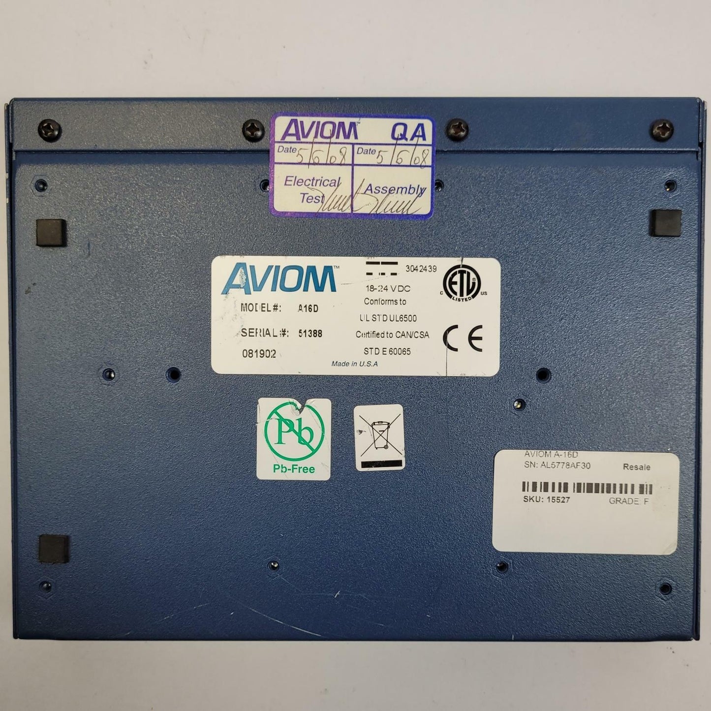 Aviom A-16D A-Net Distributor | Grade F