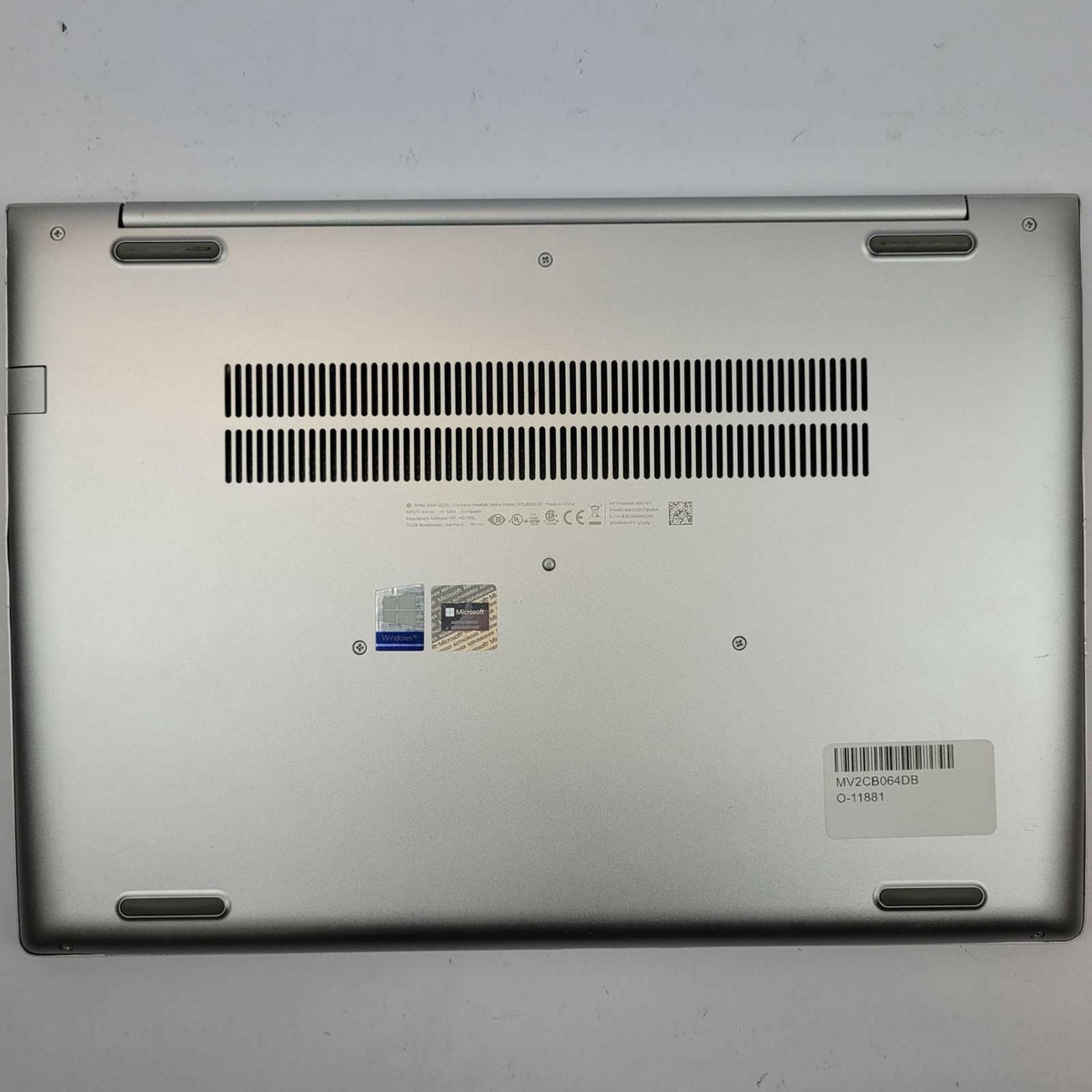 HP PROBOOK 450 G7 Windows 11 Home Core i7 10510U 16GB RAM 256GB SSD | Grade C