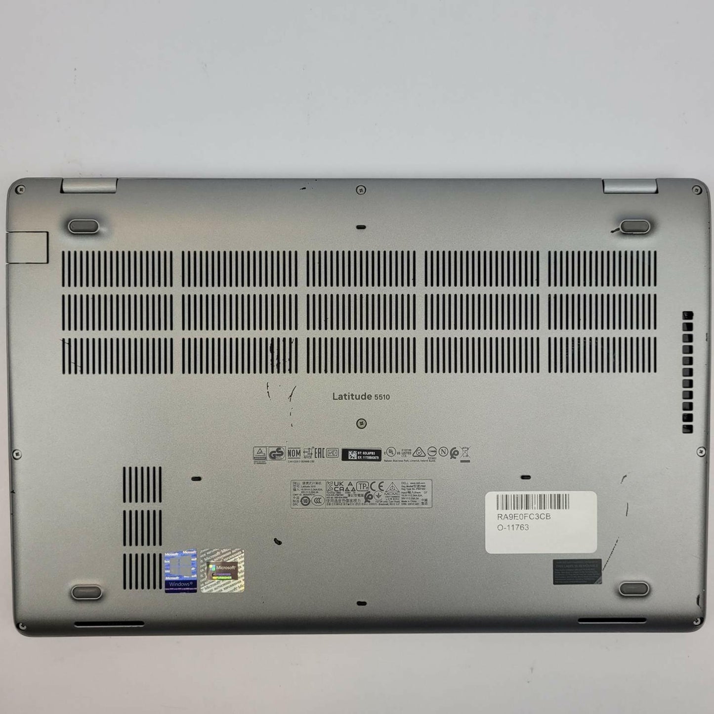 DELL LATITUDE 5510 Windows 11 Home Core i5 10210U 8GB RAM 256GB NVME |Grade C|