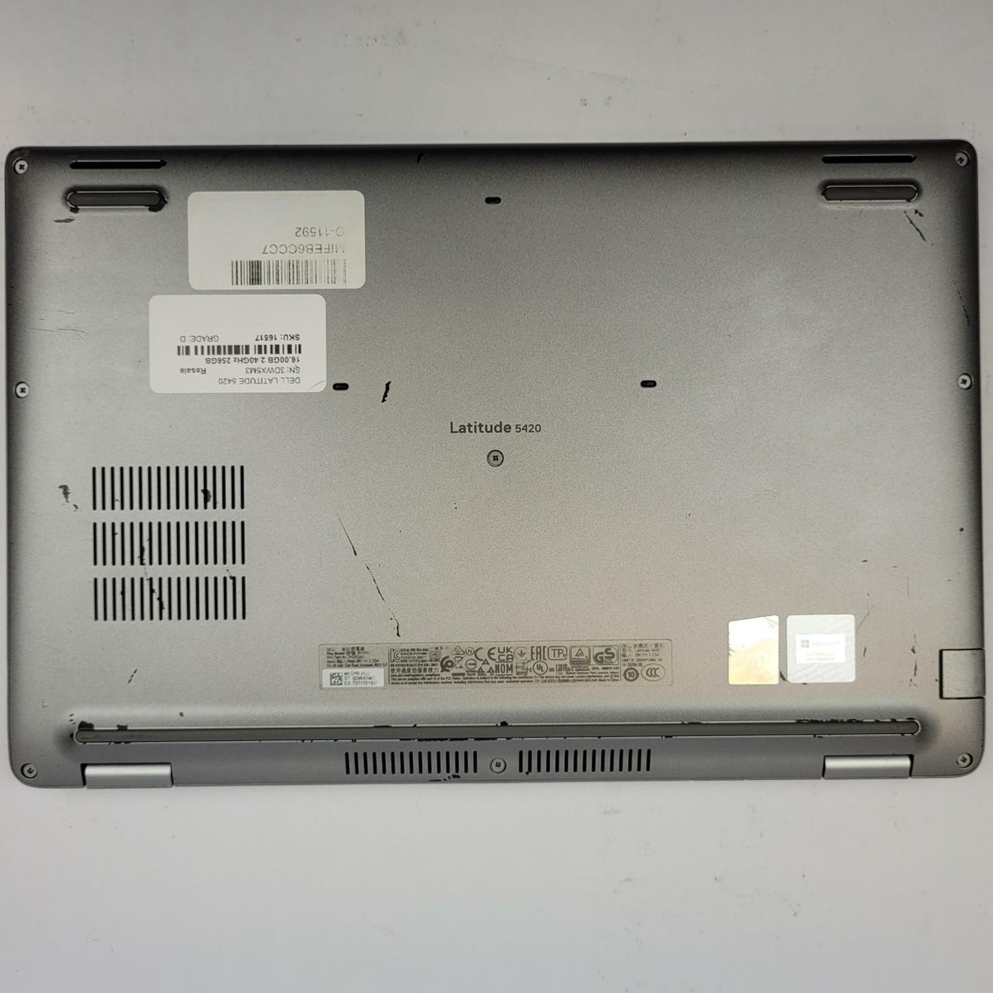 DELL LATITUDE 5420 Win 11 i5-1135G7 16GB RAM 256GB NVME | Grade D | 16517