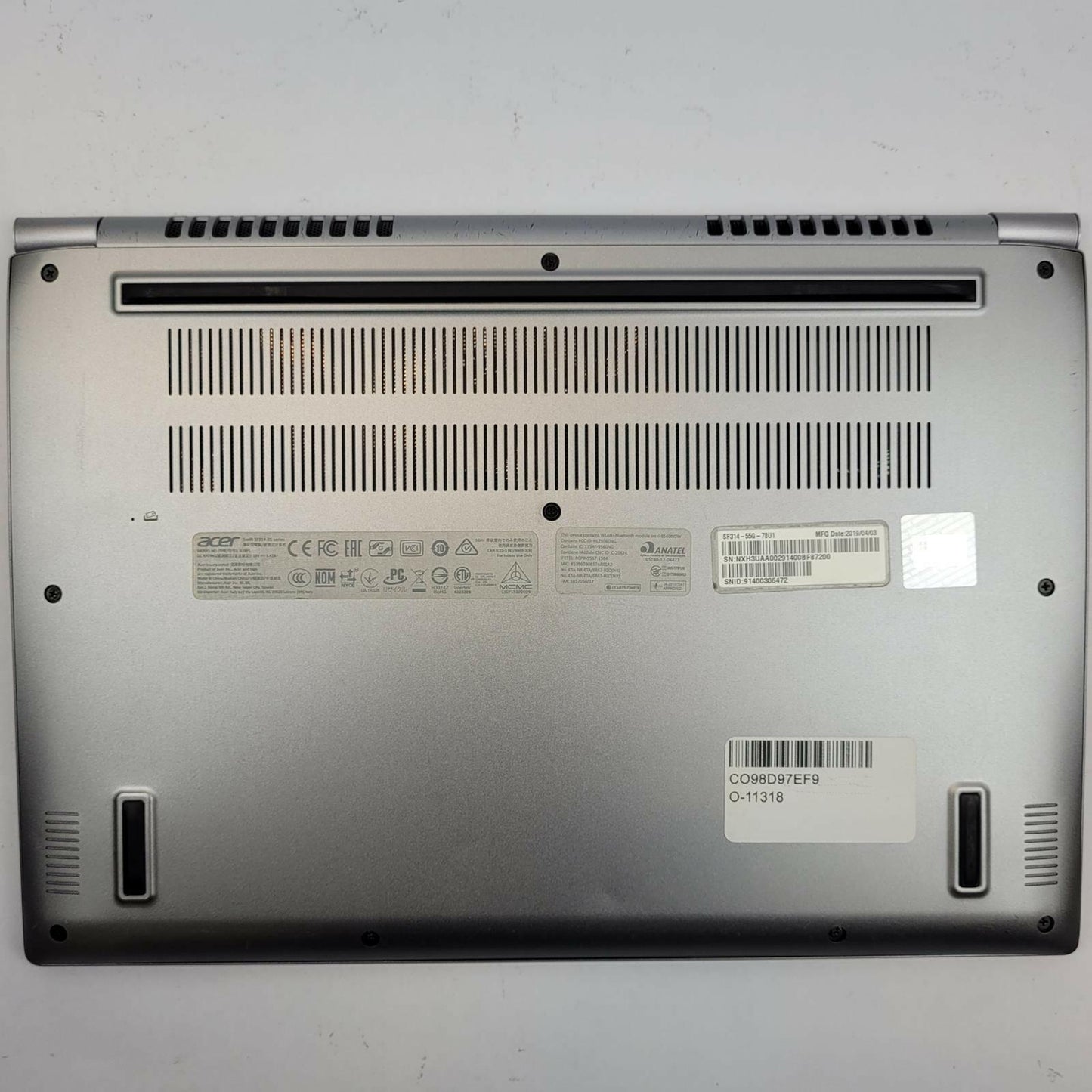 ACER Swift SF314-55G Windows 11 Home Core i7 8565U 8GB RAM 256GB NVME | Grade D