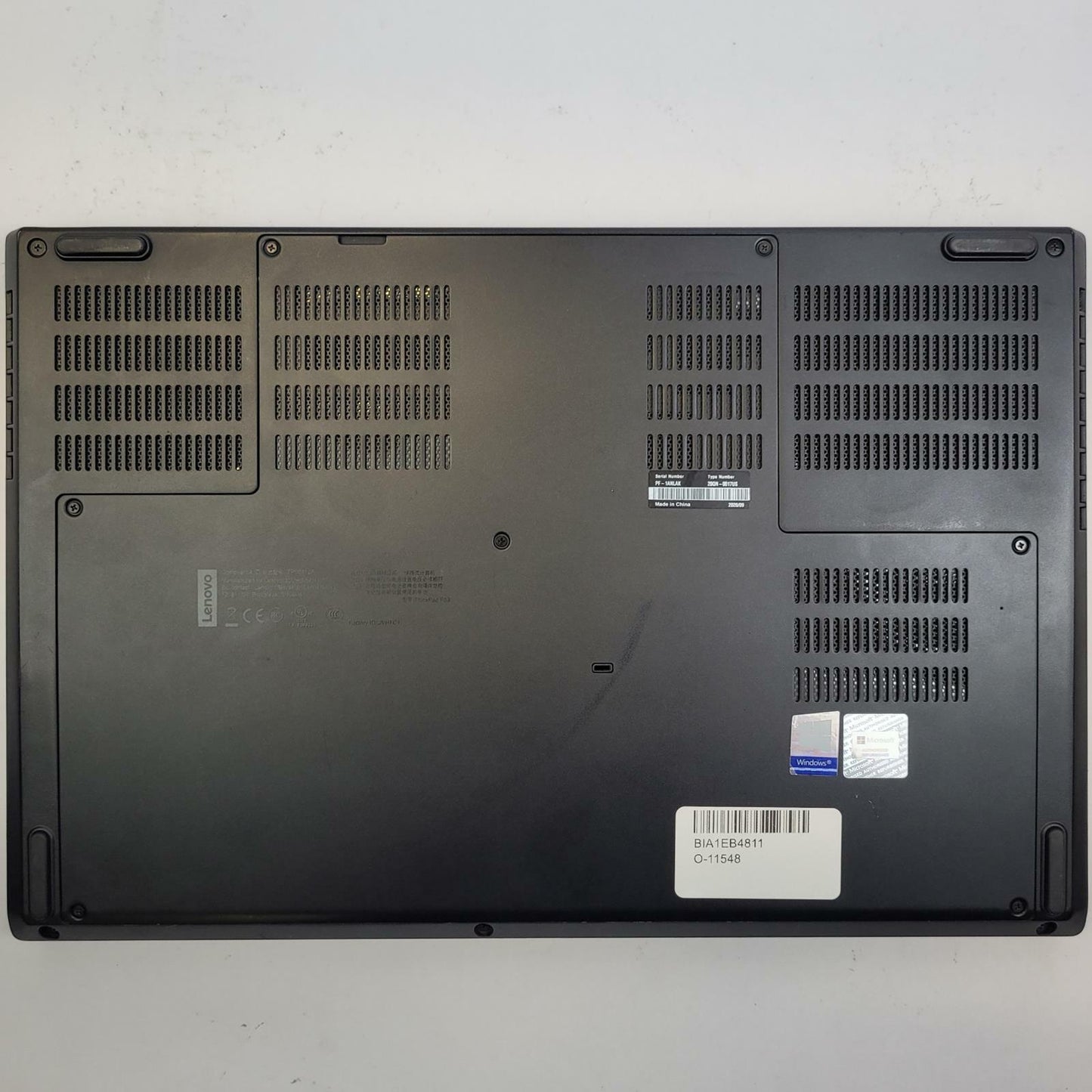 LENOVO ThinkPad P53 Win 11 i7-9850H 32GB RAM 256GB NVME | Grade C | 16312