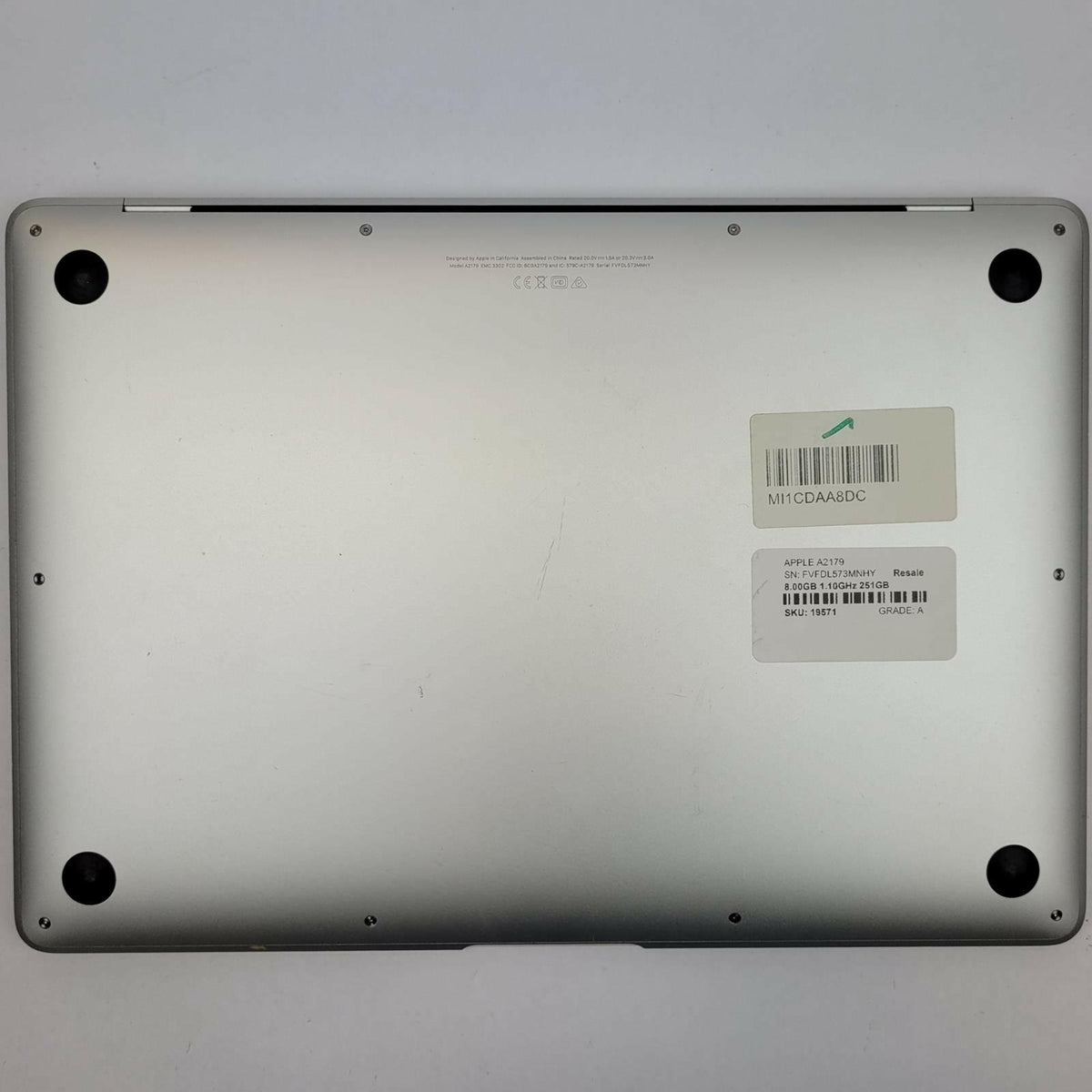 APPLE MacBook Pro A2179 MacOS Sonoma i5-1030NG7 8.00GB RAM 251GB NVME | Grade A