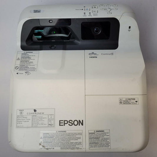 EPSON 685WI Ultra Short Throw Digital Projector | Grade B | 9580