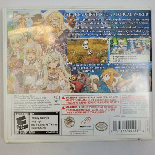 Xseed Games Rune Factory 4 Nintendo 3DS Game | Grade B