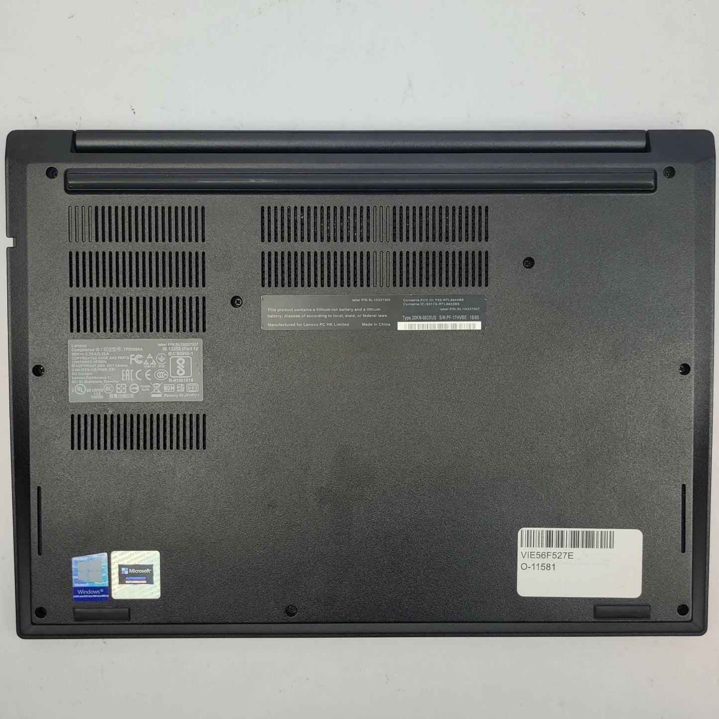LENOVO ThinkPad E480 Win 11 i5-8250U 20GB RAM 512GB NVME | Grade C