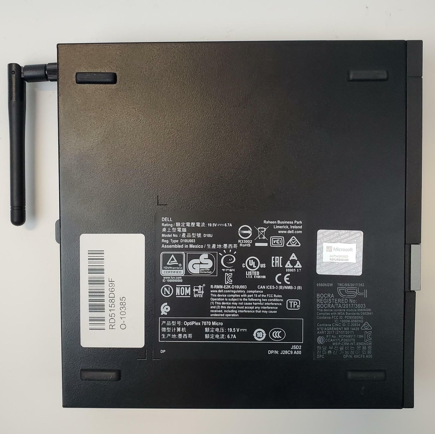 Dell OptiPlex 7070 Win 11 Home i7-9700 16GB RAM 256GB NVMe | Grade B