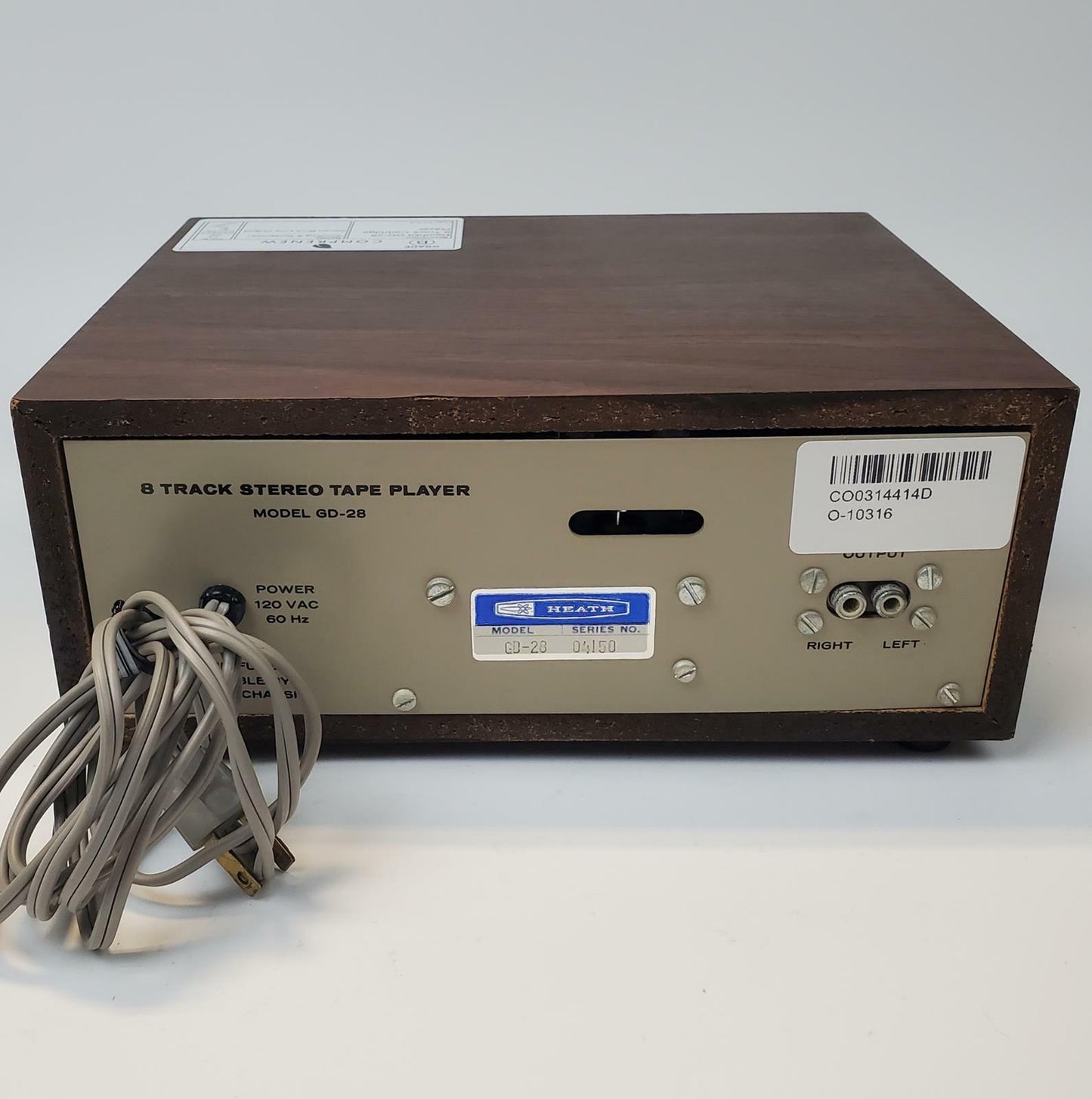 Heathkit GD-28 8-Track Cartridge Player | Grade B