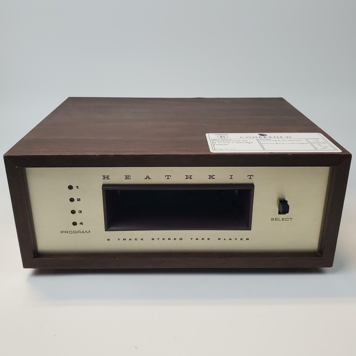 Heathkit GD-28 8-Track Cartridge Player | Grade B