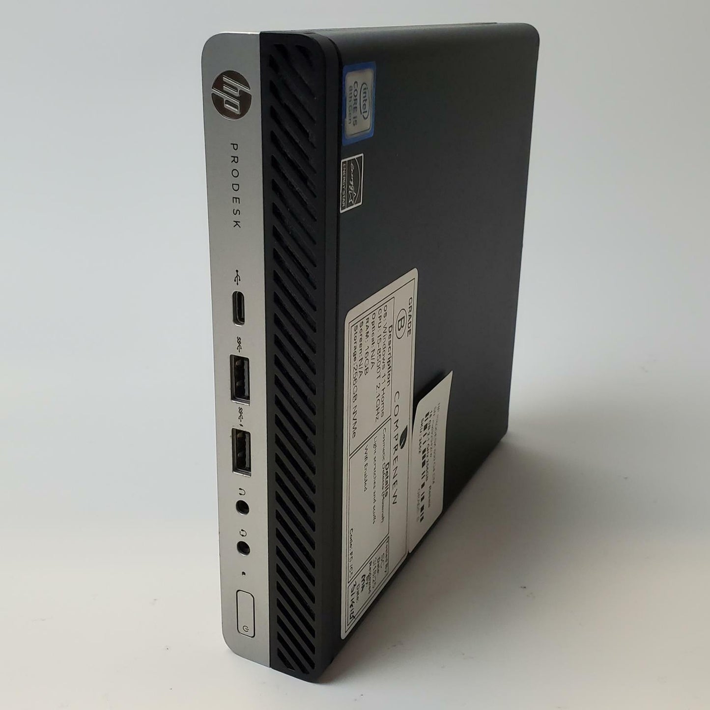 HP ProDesk 600 G4 Win 11 Home i5-8500T 16GB RAM 256GB NVMe | Grade B