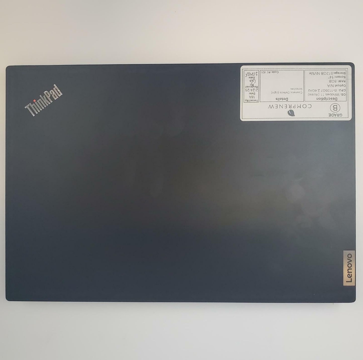 Lenovo ThinkPad E14 Gen 2 Win 11 Home i5-1135G7 8GB RAM 512GB NVMe | Grade B