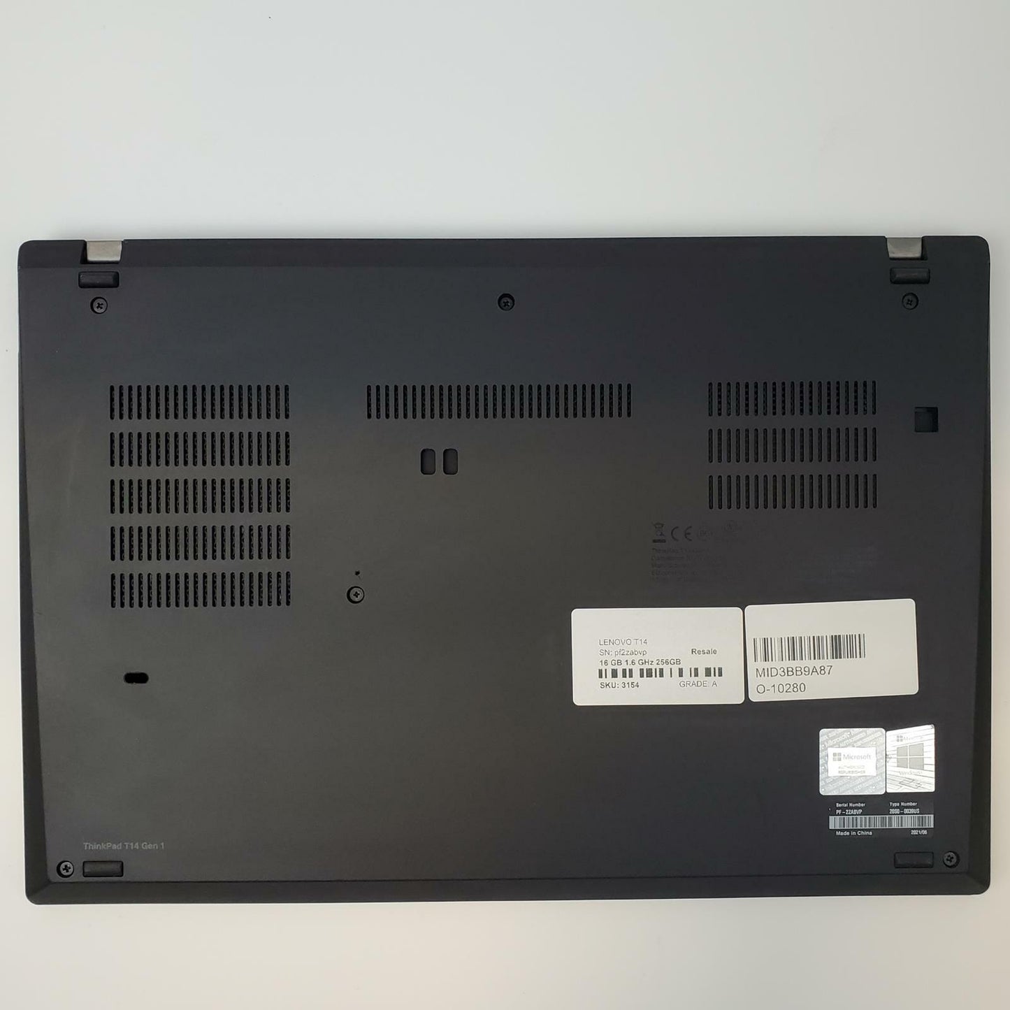 Lenovo ThinkPad T14 Win 11 Home i5-10210U 16GB RAM 256GB NVMe | Grade A