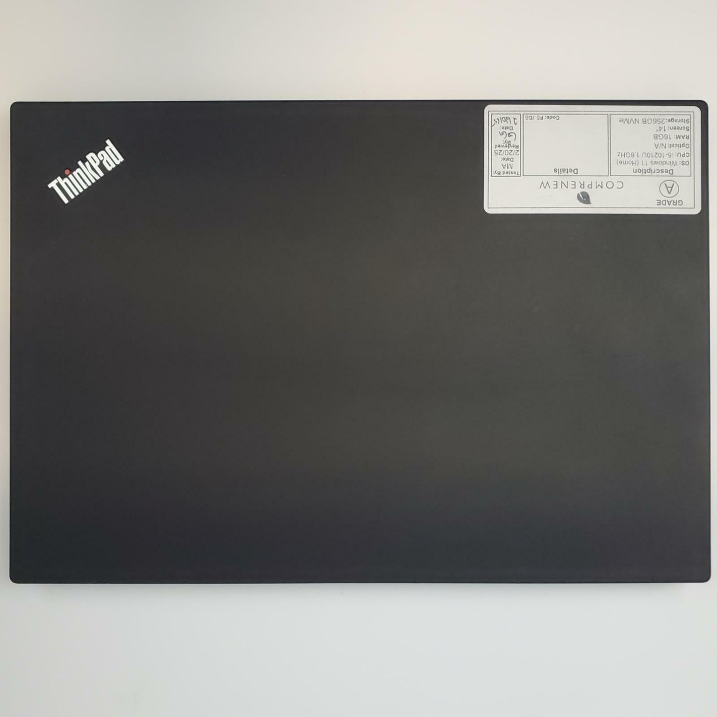 Lenovo ThinkPad T14 Win 11 Home i5-10210U 16GB RAM 256GB NVMe | Grade A