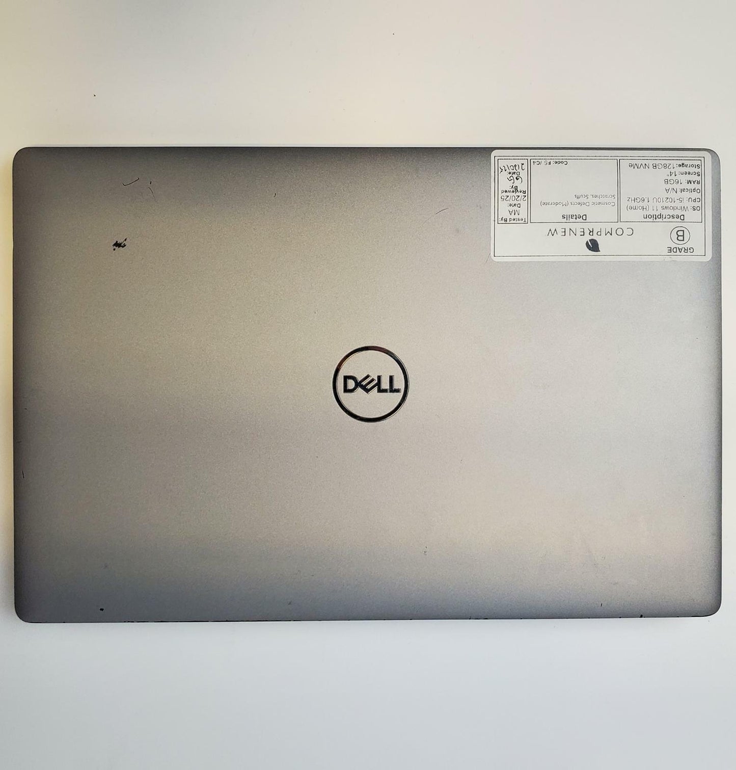 Dell Latitude 5410 Win 11 Home i5-10210U 16GB RAM 128GB NVMe | Grade B