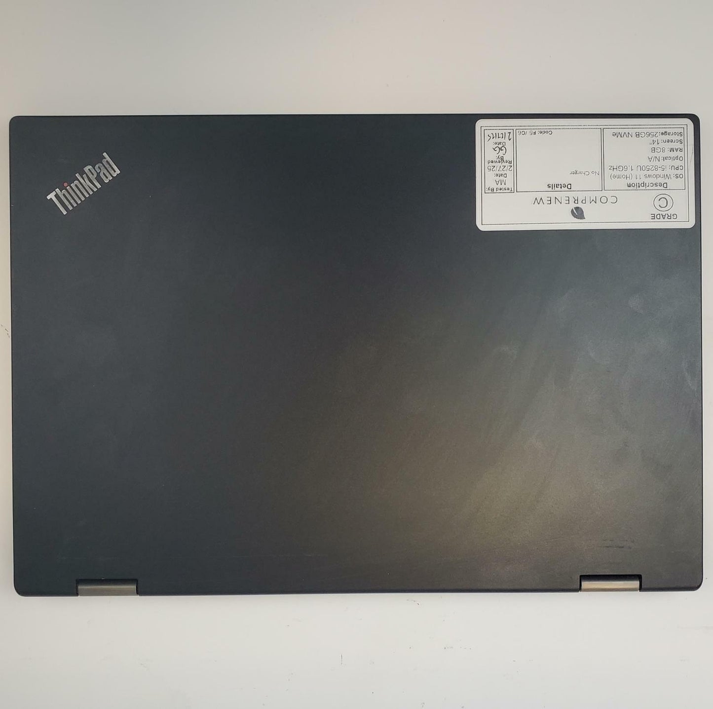 Lenovo ThinkPad L380 Yoga i5-8250U 8GB RAM 256GB NVMe | Grade C