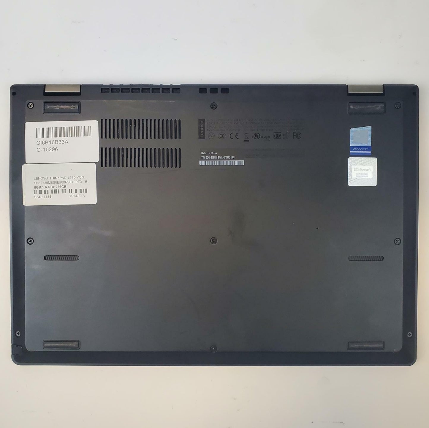 Lenovo ThinkPad L380 Yoga i5-8250U 8GB RAM 256GB NVMe | Grade C